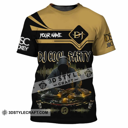 Unisex Shirt - Custom DJ Cool Party 3D Shirt style option 4