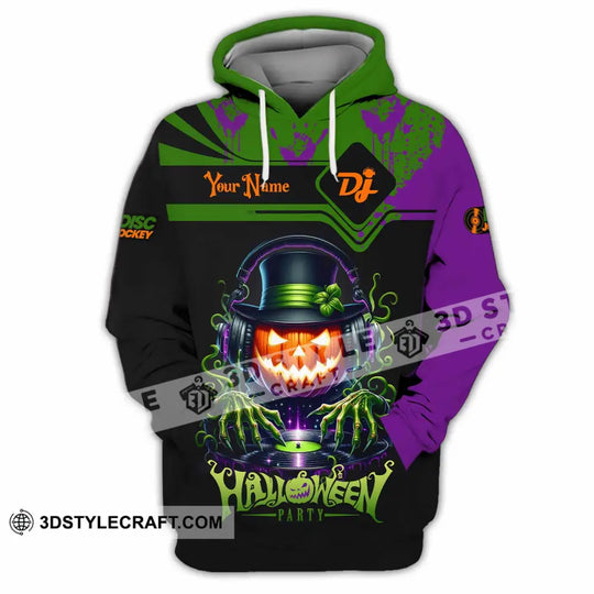 Unisex Shirt - Custom DJ Halloween Party Shirt style option 4