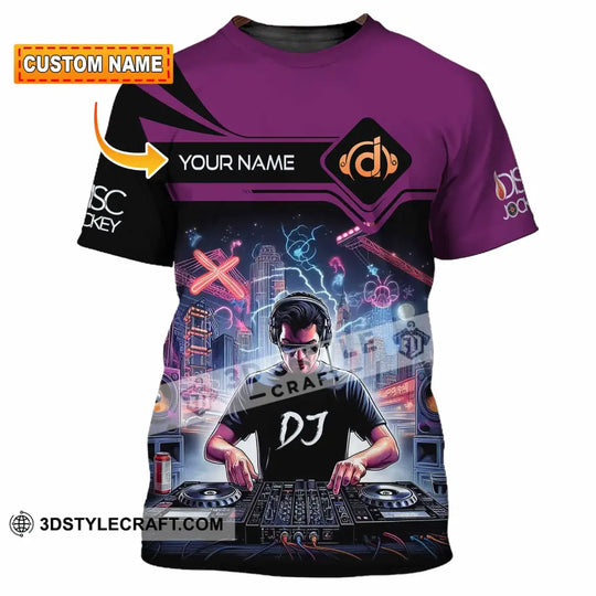 Unisex Shirt - Custom DJ Man Shirt style option 1