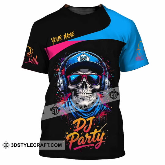 Unisex Shirt - Custom DJ Party 3D Shirt style option 4