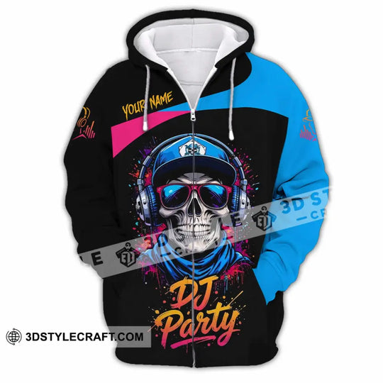 Unisex Shirt - Custom DJ Party 3D Shirt style option 3