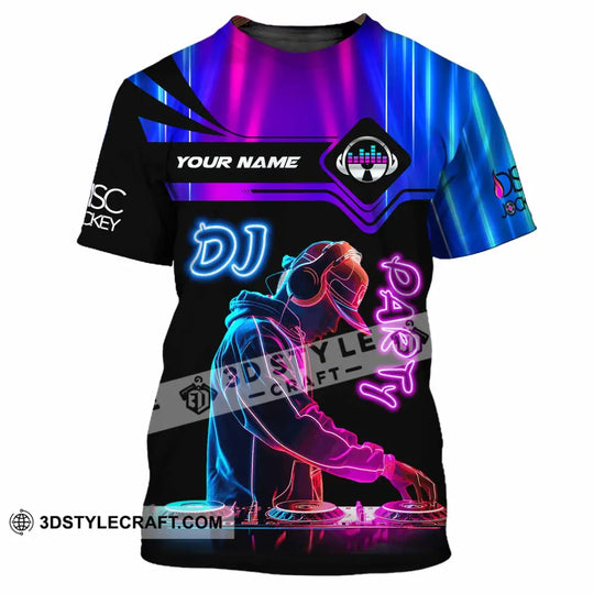 Unisex Shirt - Custom DJ Party Shirt style option 2
