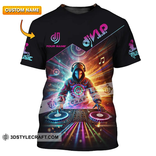 Unisex Shirt - Custom DJ VIP Music 3D Shirt style option 1