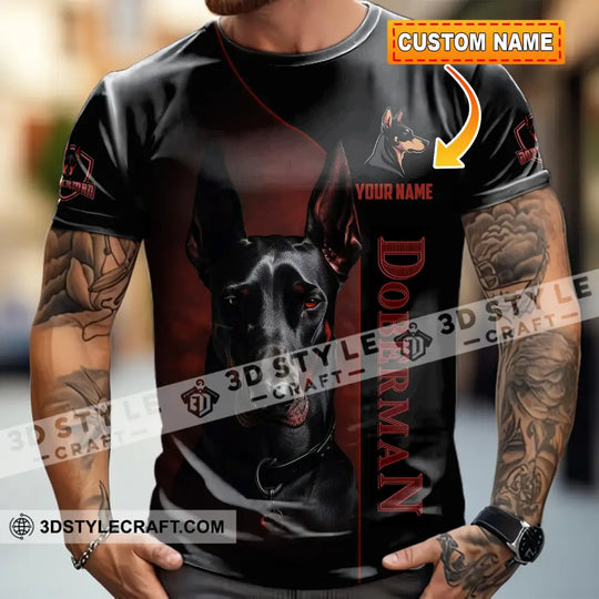 Unisex Shirt - Custom Dobermann Dog Shirt style option 1