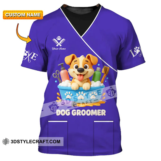 Unisex Shirt - Custom Dog Groomers Shirt style option 1