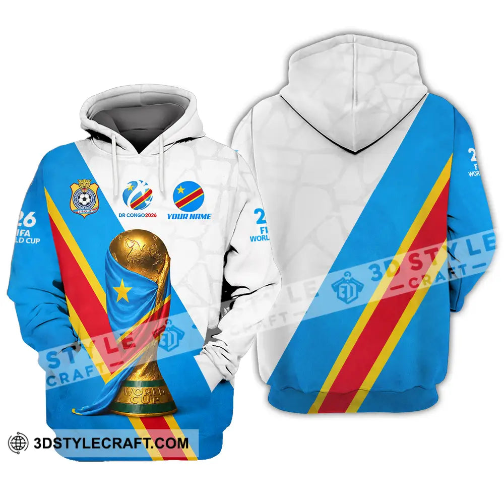 Unisex Shirt - Custom Dr Congo World Cup 2026 Shirt - Hoodie / S - T-shirt