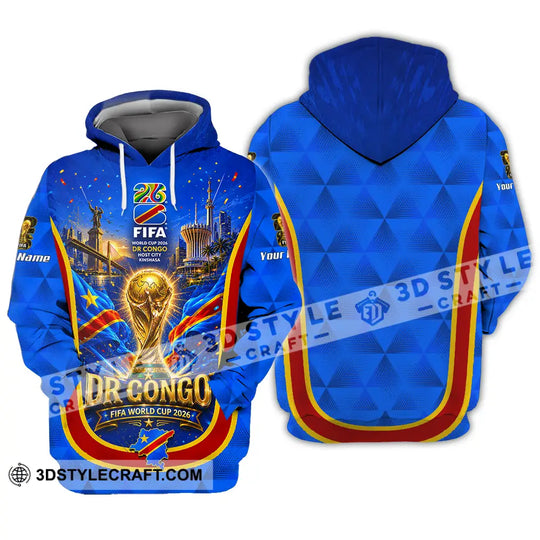 Unisex Shirt - Custom Dr Congo World Cup 2026 Shirt style option 3