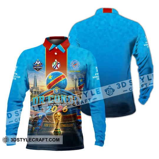Unisex Shirt - Custom Dr Congo World Cup 2026 Shirt style option 4