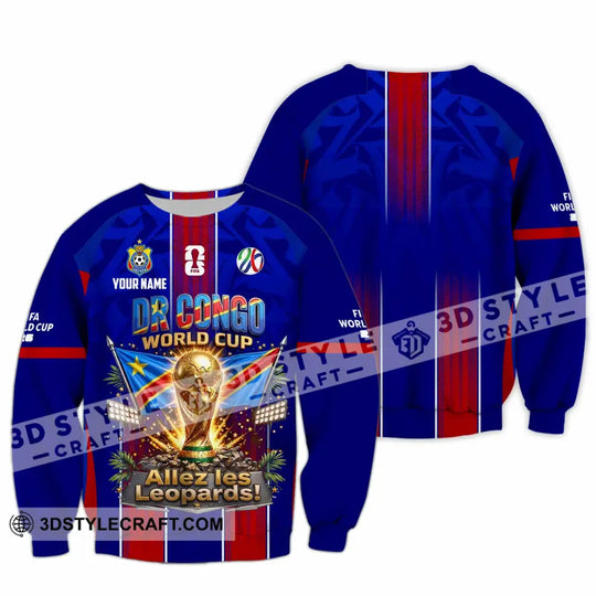 Unisex Shirt - Custom Dr Congo World Cup 2026 Shirt style option 3