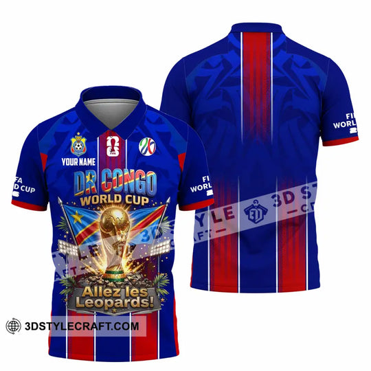 Unisex Shirt - Custom Dr Congo World Cup 2026 Shirt style option 2