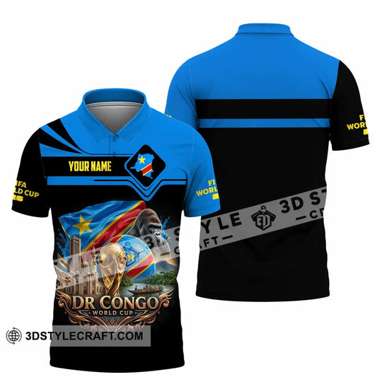 Unisex Shirt - Custom Dr Congo World Cup 2026 Shirt style option 2
