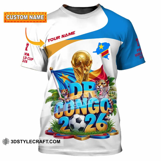 Unisex Shirt - Custom Dr Congo World Cup 2026 Shirt style option 1