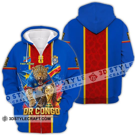 Unisex Shirt - Custom Dr Congo World Cup 2026 Shirt style option 4