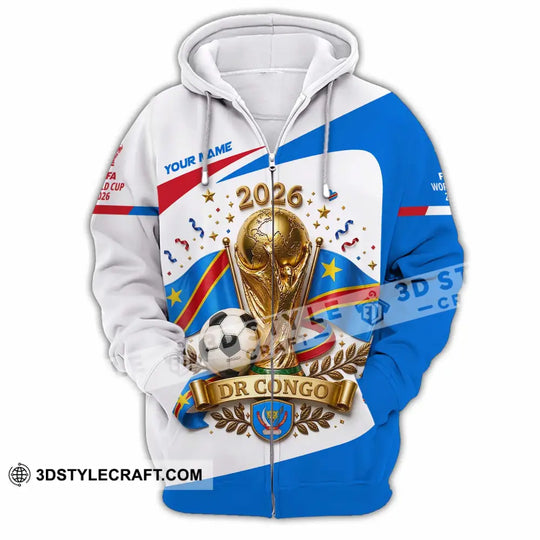 Unisex Shirt - Custom Dr Congo World Cup 2026 Shirt style option 4