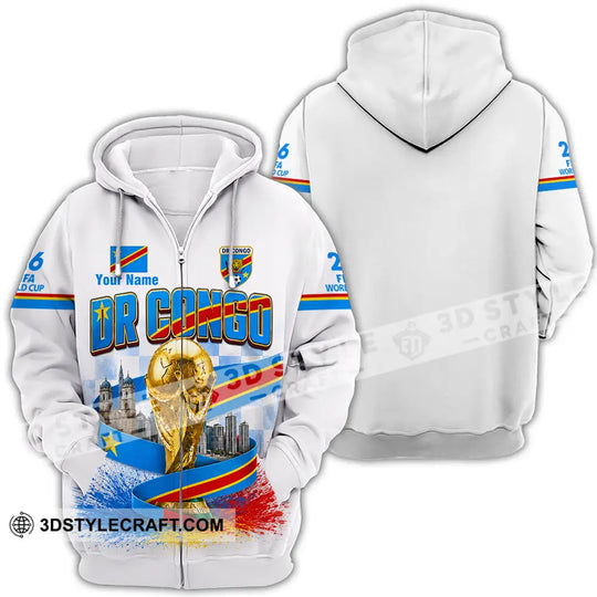 Unisex Shirt - Custom Dr Congo World Cup 2026 Shirt style option 4