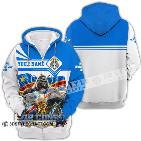 Unisex Shirt - Custom Dr Congo World Cup 2026 Shirt style option 4