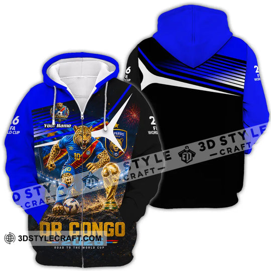 Unisex Shirt - Custom Dr Congo World Cup 2026 Shirt style option 4