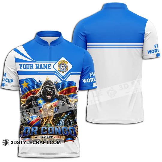 Unisex Shirt - Custom Dr Congo World Cup 2026 Shirt style option 2