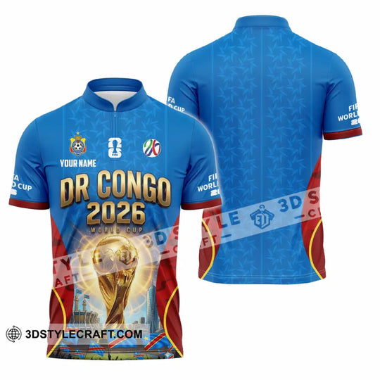 Unisex Shirt - Custom Dr Congo World Cup 2026 Shirt style option 2