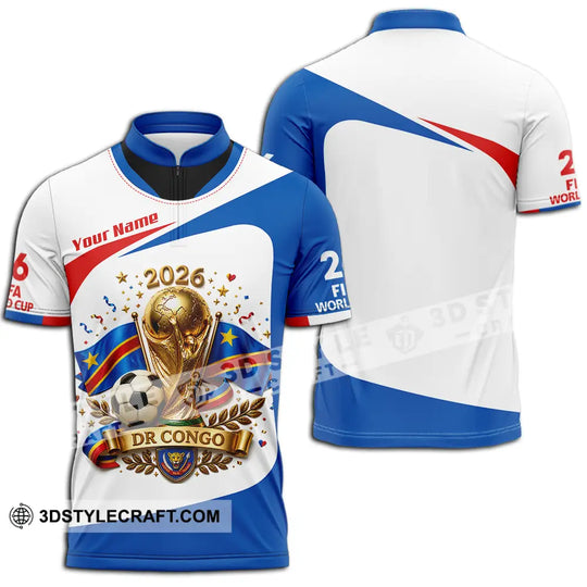 Unisex Shirt - Custom Dr Congo World Cup 2026 Shirt style option 2