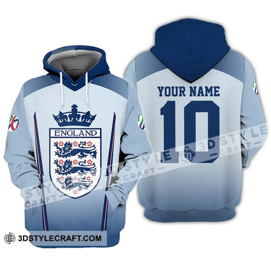 Unisex Shirt - Custom England 3D Shirt style option 3