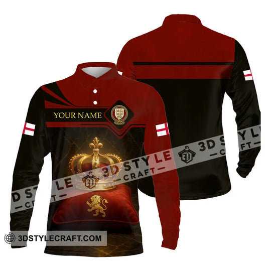 Unisex Shirt - Custom England 3D Shirt style option 4