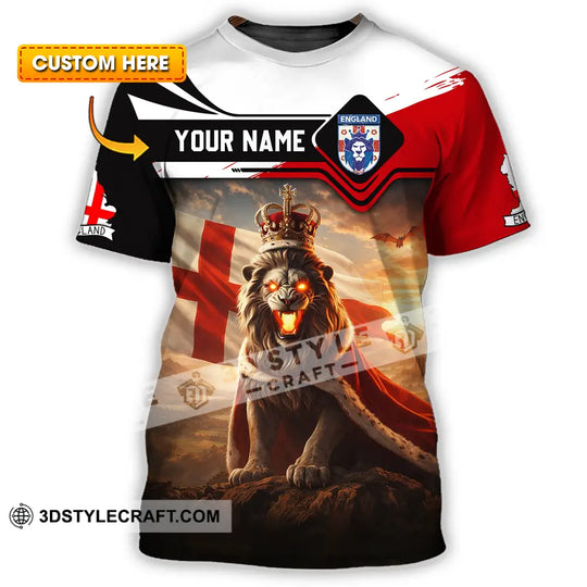 Unisex Shirt - Custom English Lion King 3D Shirt style option 1