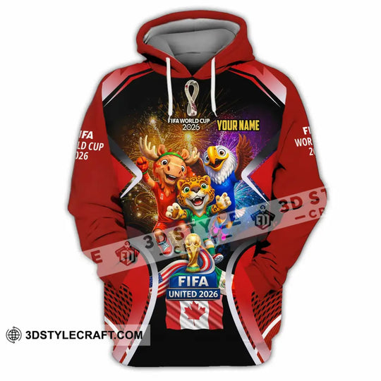 Unisex Shirt - Custom Fifa World Cup 2026 3D Shirt style option 2