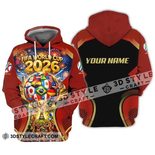 Unisex Shirt - Custom FIFA World Cup 2026 3D Shirt style option 4