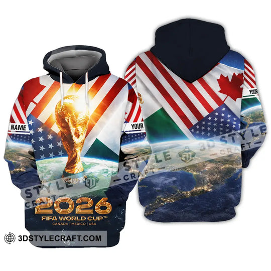 Unisex Shirt - Custom Fifa World Cup 2026 3D Shirt style option 4