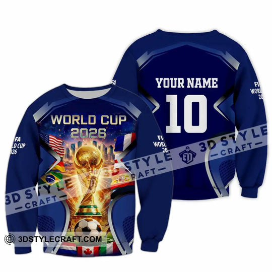 Unisex Shirt - Custom FIFA World Cup 2026 3D Shirt style option 3
