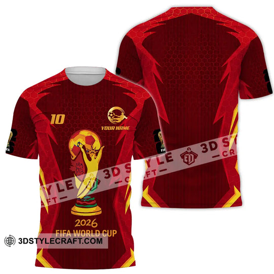 Unisex Shirt - Custom FIFA World Cup 2026 3D Shirt style option 2