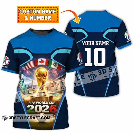 Unisex Shirt - Custom Fifa World Cup 2026 3D Shirt style option 1