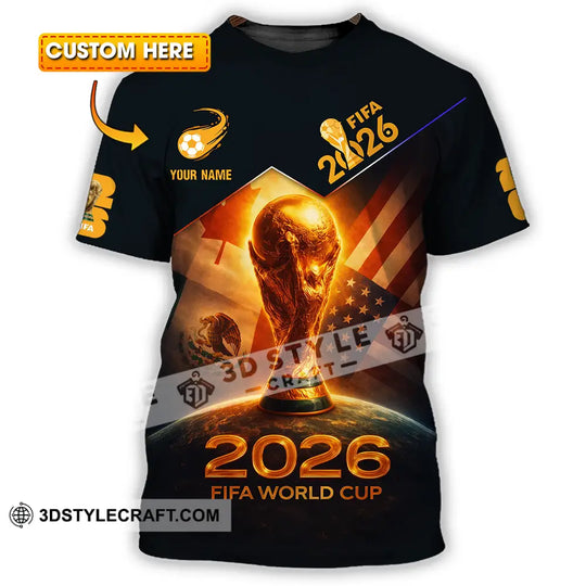 Unisex Shirt - Custom Fifa World Cup 2026 3D Shirt style option 1