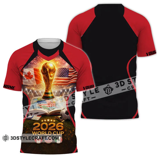 Unisex Shirt - Custom FIFA World Cup 2026 3D Shirt style option 2