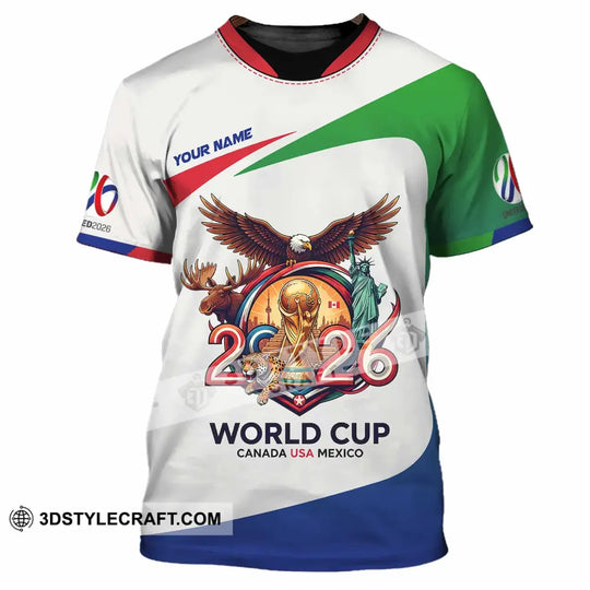 Unisex Shirt - Custom Fifa World Cup 2026 3D Shirt style option 4