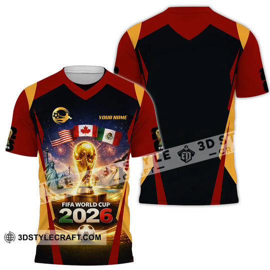 Unisex Shirt - Custom Fifa World Cup 2026 3D Shirt style option 2