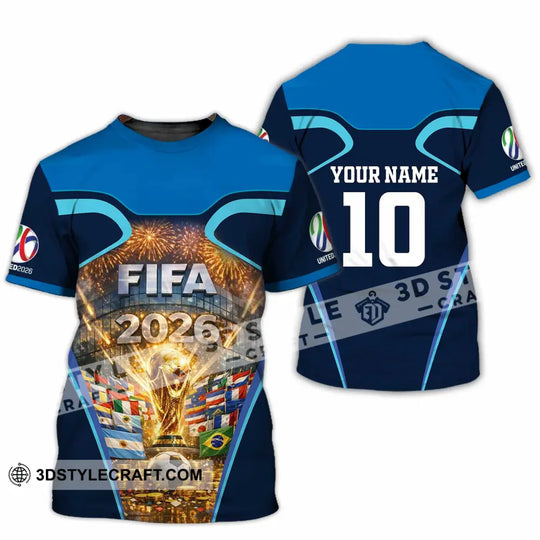 Unisex Shirt - Custom Fifa World Cup 2026 3D Shirt style option 2