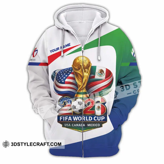 Unisex Shirt - Custom Fifa World Cup 2026 3D Shirt style option 3