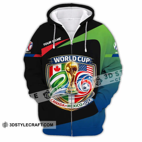 Unisex Shirt - Custom Fifa World Cup 2026 3D Shirt style option 4
