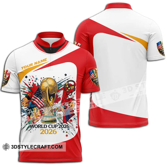 Unisex Shirt - Custom FIFA World Cup 2026 3D Shirt style option 3