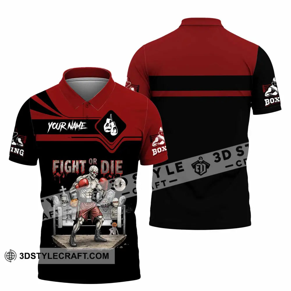 Unisex Shirt - Custom Fight Or Die Shirt Polo Shirt / S T-shirt