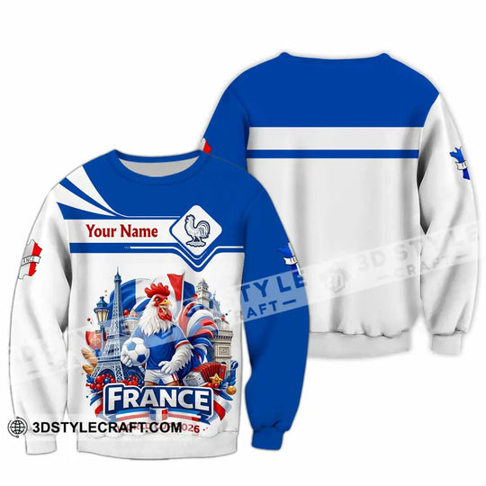 Unisex Shirt - Custom France Fifa World Cup 2026 3D Shirt style option 3