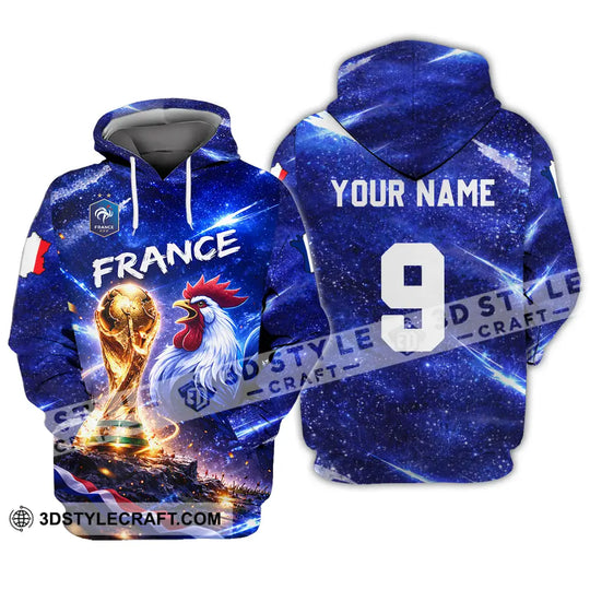 Unisex Shirt - Custom France World Cup 2026 3D Shirt style option 3