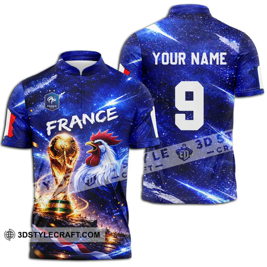 Unisex Shirt - Custom France World Cup 2026 3D Shirt style option 2