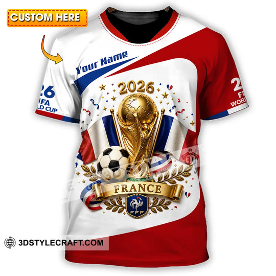 Unisex Shirt - Custom France World Cup 2026 Shirt style option 1