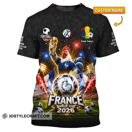 Unisex Shirt - Custom France World Cup 2026 Shirt style option 1