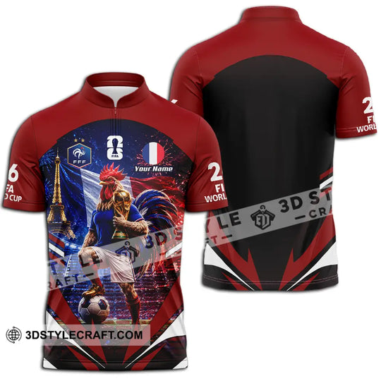 Unisex Shirt - Custom France World Cup 2026 Shirt style option 2