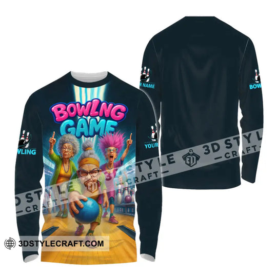Unisex Shirt - Custom Funny Bowling Game Shirt style option 4