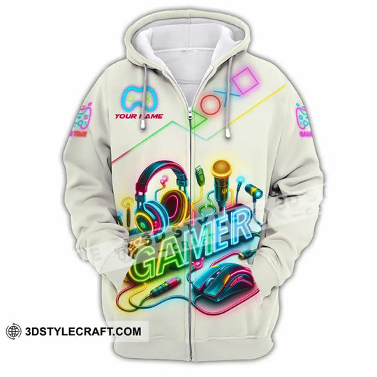 Unisex Shirt - Custom Gamer, Game Time Shirt style option 3